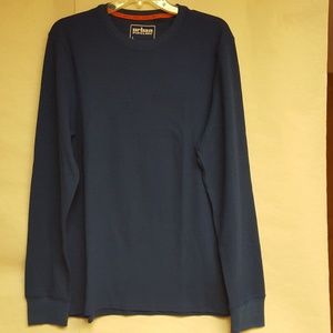NWT Urban Pipeline Men's Blue Thermal Crewneck L